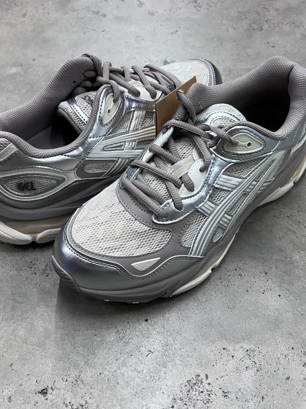 Asics Gel-NYC 2.0 Smoke Grey Pure Silver Men's 1203B225-020 - New